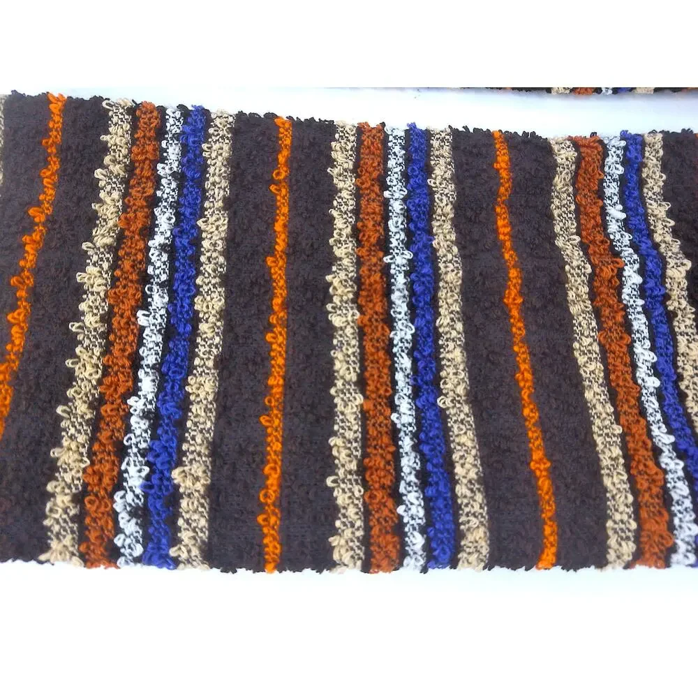 Vintage Striped Hand Towel Kitchen Set Of 4 New Deadstock